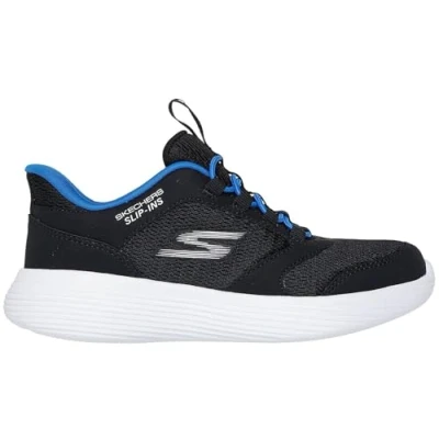 Image of Skechers Go Run 400 V2 Turbo Brisk Sneaker, Black, 4 UK Child
