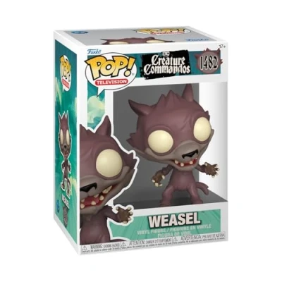 Image of Funko POP! TV: CC Weasel DC Comics Collectable Vinyl Figure Gift Idea Official Merchandise Toys for Kids &amp; Adults Comic Books Fans Model Collectors and Display