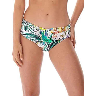 Image of Fantasie Women&#039;s Swim Briefs Bikini Bottoms, Multi, S