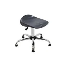 Image of Titan Swivel Senior Stool 465 555mm Seat Height Charcoal T33 CG