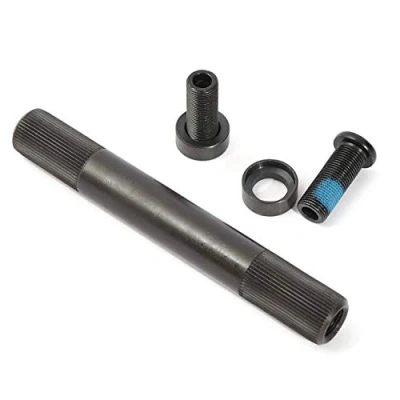 Image of KHE BMX Crank Axle CrMo 19 mm 48T 140 Long Only 242 g Including 2 Bolts