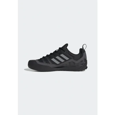 Image of Adidas Terrex Swift SOLO 2 Hiking Trainers, Men&#039;s, Size: 13.5, Core black/grey three/grey six Synthetics/textile