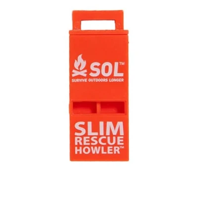 Image of Adventure S.O.L Slim Rescue Howler Whistle (2 Pack) AW24