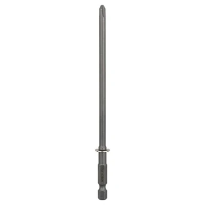 Image of Bosch Accessories 1x PH2 Screwdriver Bit Extra Hard (for Softwood, Stainless Steel, 145 mm, 1/4&#039;&#039; Hex, for Screwdrivers, Drill Drivers)