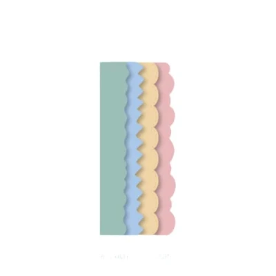Image of Craftelier Set of Creative Binding Edging Dies for Scrapbooking, Crafts and Cardmaking Projects Suitable Various Types Materials Size Approx. 16 x 0,7 1,07 cm