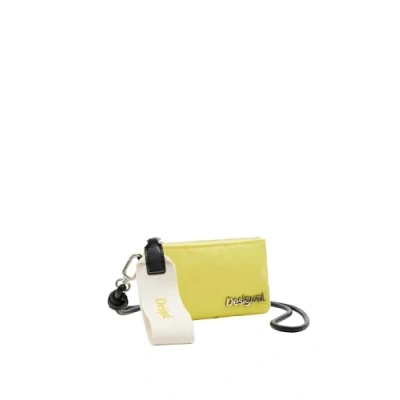 Image of Desigual Women Mone_priori Leire bi fold wallet, Yellow, Einheitsgröße