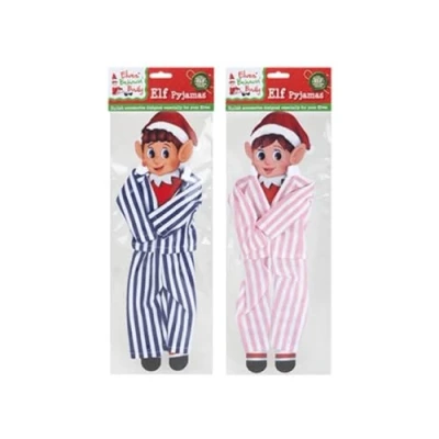 Image of Elves Behavin&#039; Badly Christmas Elf Pyjamas Dress Up 1 At Random