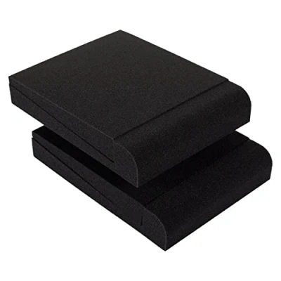 Image of Echwave Pack of 2 High Density Foam Speaker Pads Insulation Pad, Acoustic for Monitors, Studio Monitor