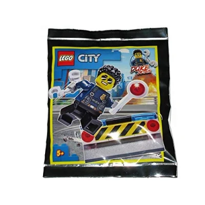 Image of Blue Ocean LEGO City Duke Detain Minifigure Foil Pack Set 952011 (Bagged)