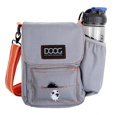 Image of DOOG Shoulder Bag Dog Walking Accessory Treat Grey, One Size