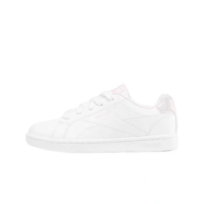 Image of Reebok RBK Royal Complete CLN 2.0 Sneaker, FTWWHT/PNKGLW/PORPNK, 11 UK Child