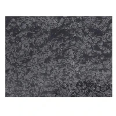 Image of Musiclily 20x25cm Acoustic Guitar Self Adhesive Pickguard Blank Material Scratch Plate Sheet, Black Pearl