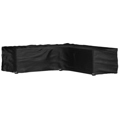 Image of vidaXL L Shaped Garden Furniture Cover 16 Eyelets 285x285x70 cm