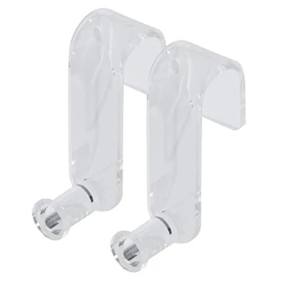 Image of SIGEL MU162 FliPiecehart Hooks, transparent, acrylic, 2 Pieces