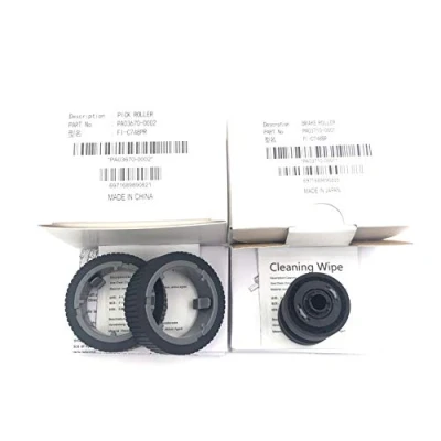 Image of OKLILI PA03710 0001 PA03670 0002 Scanner Consumable Pickup Pick Roller Brake Set Compatible with Fujitsu fi 7460 7480