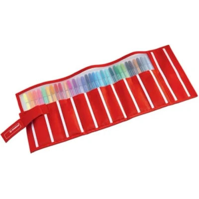 Image of Premium Fibre Tip Pen STABILO 68 Rollerset of 30 Assorted Colours including 5 Neon
