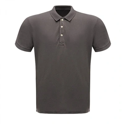Image of Regatta TRS143 03860 Cls 65/35 Medium Classic Polo Shirt, Seal Grey