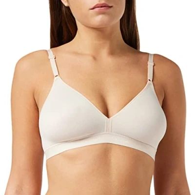 Image of Triumph Womens Micro Fun N Bra, Nude Beige, 34D UK