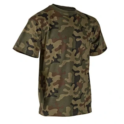 Image of Helikon Tex Men&#039;s Classic Army T Shirt PL Woodland, mens, brown, S