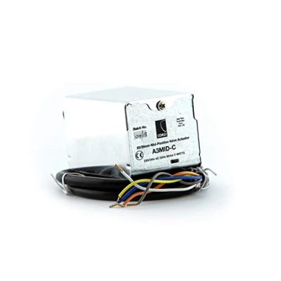 Image of Corgi A3MID C Valve Actuator, 240 V, Chrome/Brass