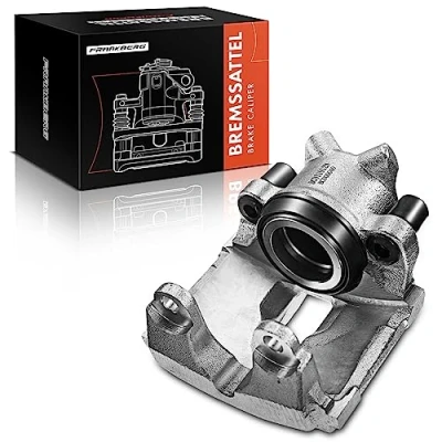 Image of Frankberg Brake Caliper Front axle Right Compatible with 3er E46 325 330 1999 2006 X3 E83 2003 2011 Z4 E86 E85 2008 Replace# 34116750150