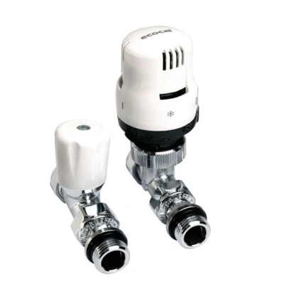 Image of Altecnic Ecocal Straight Twin Pack TRV White Head 15mm 200475 LTC