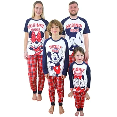 Image of Disney Boys Pyjamas Mickey Mouse Multicoloured 4 5 Years