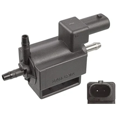 Image of 06H906283E, 06H906283F, 06H906283J, 6H906283E, 6H906283F Control Valve, air intake FEBI BILSTEIN 108232 Electric pneumatic AUDI: A3 Sportback