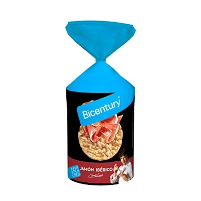 Image of Bicentury Corn pancakes bag 125g Iberican Ham