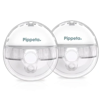Image of Pippeta Led Hands Free Breast Pump Compact 2pk