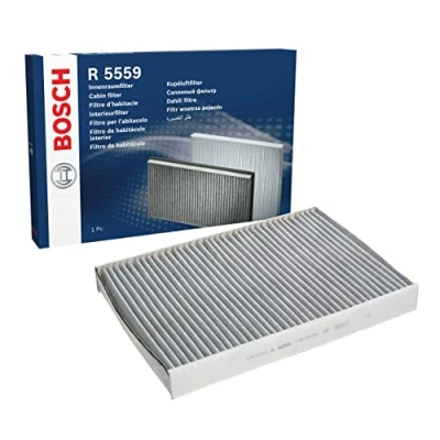 Image of 31404469, 31407748, 32260902 Pollen Filter BOSCH 1 987 435 559 Activated Carbon 333mm 238mm 40mm VOLVO: XC90 II, V90 II Estate, S90
