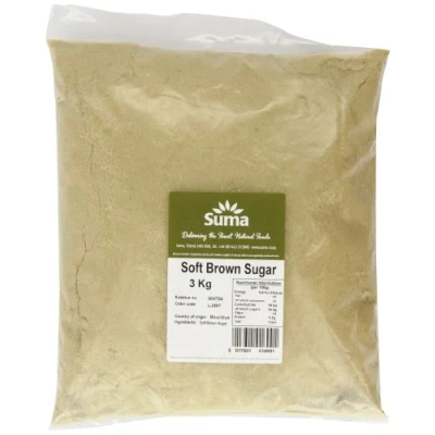 Image of Suma Soft Brown Sugar 3 kg