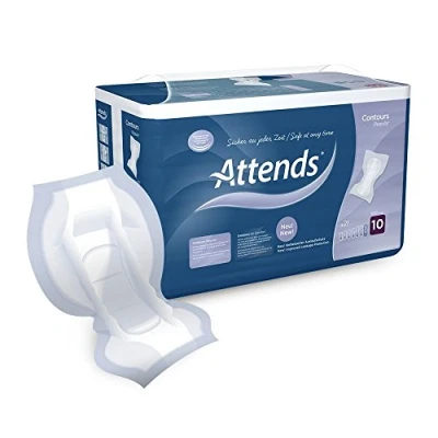 Image of Attends Contours Regular 10 Pads