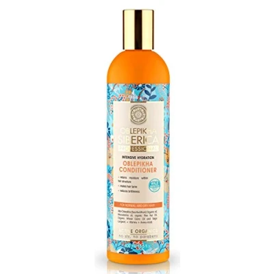 Image of Natura Siberica Oblepikha Intensive Hydration Conditioner For Normal And Dry Hair With Organic Hydrolate, 400ml