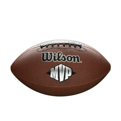 Image of Wilson American Football, Recreational Use, Composite Material, NFL MVP, Brown, WTF1411XB