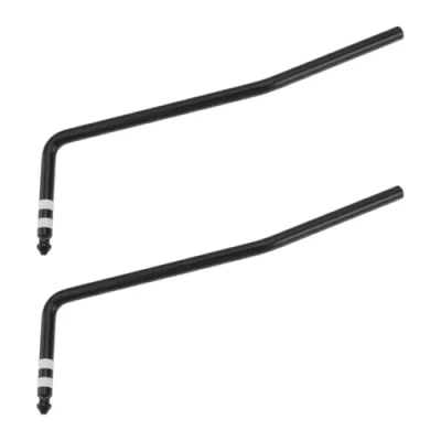 Image of Briny River 2Pcs 6mm Guitar Tremolo Arm Compatible with Ibanez Edge Lo Pro Black