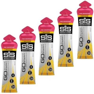 Image of Contrast SIS Go Isotonic Energy Gel 60ml Pink Grapefruit (Pack of 5)