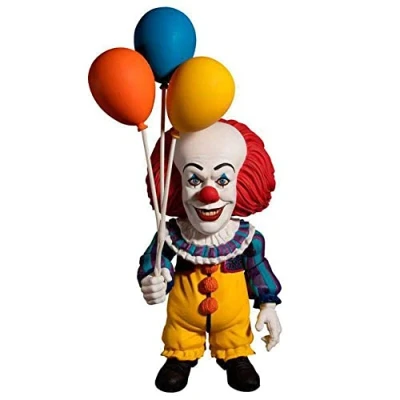 Image of Mezco 43026 Pennywise Action Figure, No Color, Standard