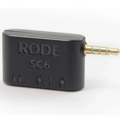 Image of RØDE SC6 Dual TRRS Adaptor for Smartphones