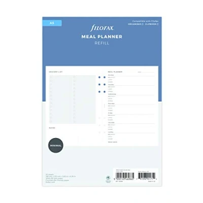 Image of A5 Minimal Meal Planner