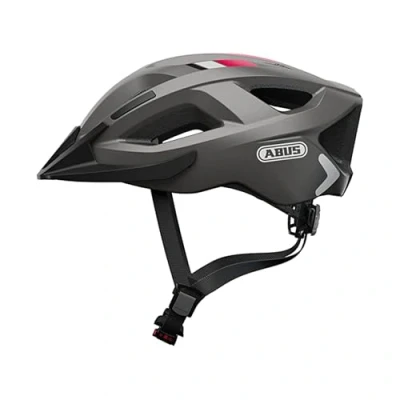 Image of ABUS Aduro 2.0 City Helmet Allround Bicycle in Sportive Design for Traffic Women and Men Grey, Size S