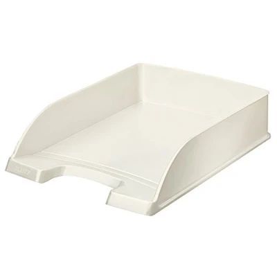 Image of Leitz A4 Letter Tray, Pearl White, WOW Range, 52263001