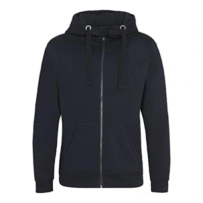 Image of AWDis Just Hoods Mens Graduate Heavyweight Full Zip Hoodie (L) (New French Navy)