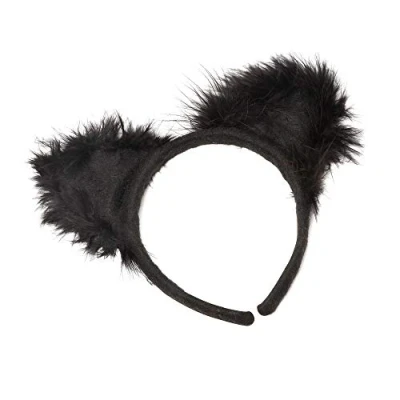 Image of Cat Ears With Marabou On Band