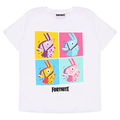 Image of Fortnite Boys T Shirt White 12 Years