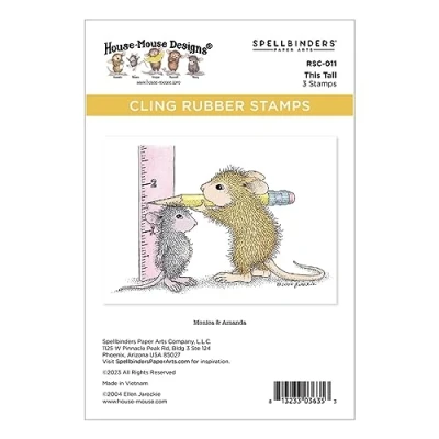 Image of Spellbinders This Tall Cling Rubber Stamps from The House Mouse Everyday Collection
