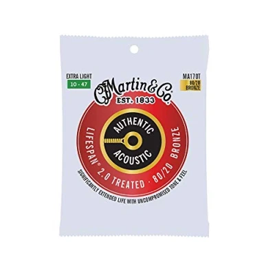 Image of Martin MA170T Authentic Acoustic LifeSpan 2.0 80/20 Bronze Extra Light ( 10 47 )