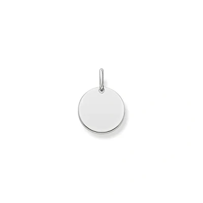 Image of Thomas Sabo Women Pendant Coin Love Bridge 925 Sterling Silver LBPE0001 001 12