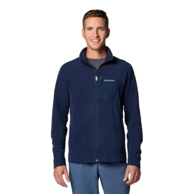Image of Columbia Klamath RANGE FULL ZIP Fleece jacket, Men&#039;s, Size: Small, Collegiate navy
