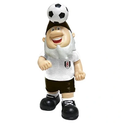 Image of FOCO Fulham FC Football Premier League Championship Header Garden Gnome Ornat Indoor, Outdoor